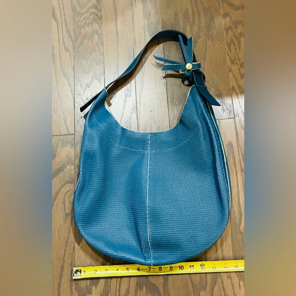 New! RIPANI TEAL HOBO SHOULDER BAG